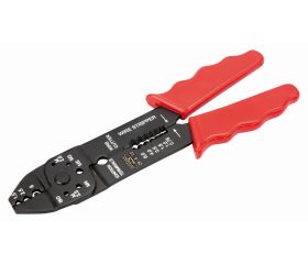 Alicates para engastado/corte/pelado con mango rojo | CR B 02